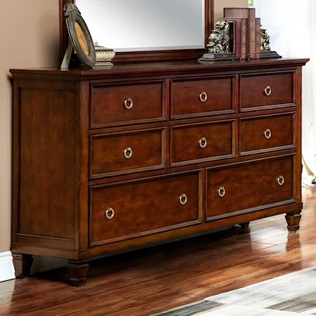 Eight-Drawer Dresser